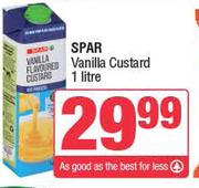 Spar Vanilla Custard-1Ltr