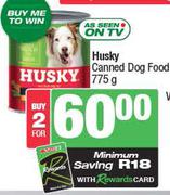 Husky Canned Dog Food-For 2 x 775g
