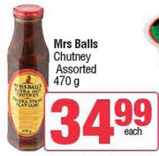 Mrs Balls Chutney Assorted-470g