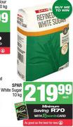 Spar White Sugar-10Kg
