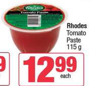 Rhodes Tomato Paste-115g