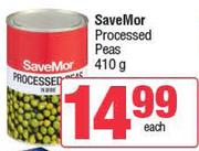SaveMor Processed Peas-410g