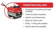 Pedestrian Rollers