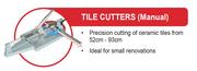 Tile Cutters (Manual)