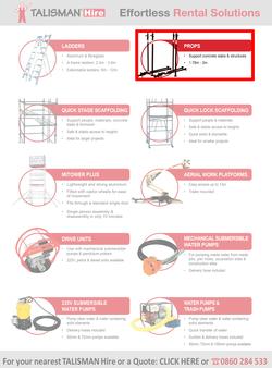 Talisman Hire : Effortless Rental Solutions, page 4