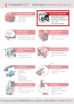 Talisman Hire : Effortless Rental Solutions, page 5