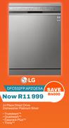 LG 14 Place Direct Drive Dishwasher Platinum Silver DFC532FP.APZQESA