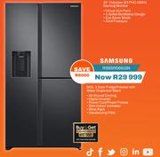 Samsung 602Ltr 3 Door Fridge/Freezer With Water Dispenser (Black) RS95R5691B4