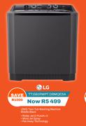LG 15Kg Twin Tub Washing Machine (Middle Black) TT1561RWPT.DBMQESA