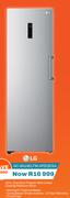 LG 324Ltr One Door Freezer With Linear Cooling Platinum Silver GC-B414ELFM.APZQESA