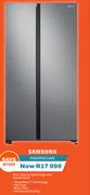 Samsung 647Ltr Side By Side Fridge With Gentle Silver RS62R5011M9