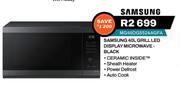 Samsung 40L Grill LED Display Microwave Black MG40DG5524AGFA