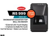 SnoMaster Counter Top Ball Ice Maker SMIC-50