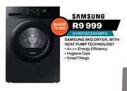 Samsung 9Kg Dryer With Heat Pump Technology DV90CGC2A0ABFA