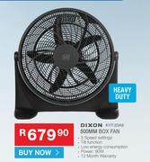 Dixon 500mm Box Fan KYT-20A9