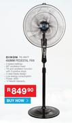Dixon 450mm Pedestal Fan FS-1607T