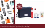 Clarins Men Energising Gel Value Pack