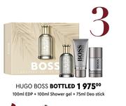Hugo Boss Bottled 100ml EDP + 100ml Shower Gel + 75ml Deo Stick