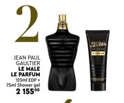 Jean Paul Gaultier Le Male Le Parfum 125ml EDP + 75ml Shower Gel