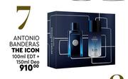 Antonio Banderas The Icon 100ml EDT + 150ml Deo