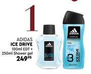 Adidas Ice Drive 100ml EDT + 250ml Shower Gel