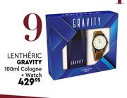 Lentheric Gravity 100ml Cologne + Watch