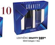 Lentheric Gravity 50ml Cologne + Deo