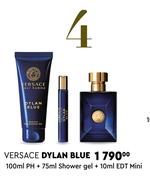 Versace Dylan Blue 100ml PH + 75ml Shower Gel + 10ml EDT Mini
