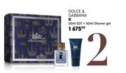 Dolce & Gabbana K 50ml EDT + 50ml Shower Gel