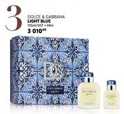 Dolce & Gabbana Light Blue 125ml EDT + Mini