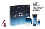 Coach Blue 100ml EDt + 100ml Shower Gel + 15ml EDT Mini