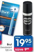 Brut Deodorant-120ml