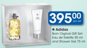 Adidas Born Orginal Gift Set: Eau De Toilette 50ml And Shower Gel 75ml-Per Set