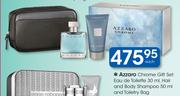 Azzaro Chrome Gift Set-Each