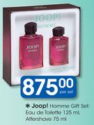 Joop! Homme Gift Set: Eau De Toilette 125ml, Aftershave 75ml-Per Set