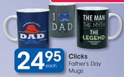 Clicks Father's Day Mugs-Each