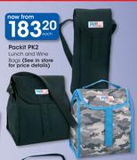 Packit PK2 Lunch And Wine Bags-Each