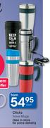 Clicks Travel Mugs-Each