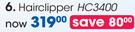 Philips Hairclipper HC3400