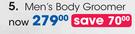 Vidal Sassoon Men's Body Groomer 