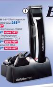 Babyliss 6 In 1 Rechargeable Trimmer E823E
