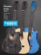 Sanchez 38 Inch Acoustic Guitar D38-Each