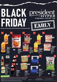 President Hyper : Early Black Friday (18 November - 24 November 2024)