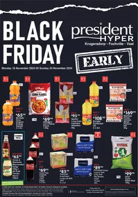 President Hyper : Black Friday (18 November - 24 November 2024)