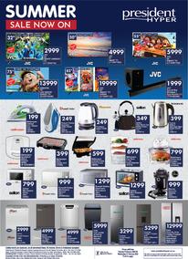 President Hyper : Summer Sale Appliances (06 February - 21 February 2024)