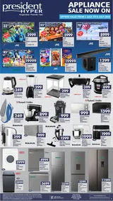 President Hyper : Appliance Sale Now On (2 July - 8 July 2024)