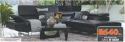 Lennox 2-Piece Pelisima Corner Lounge Suite