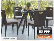 Viola 5 piece Dinette
