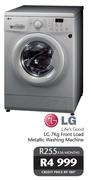 LG Front Load Metallic Washing Machine-7kg