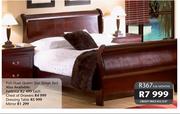 Poh Huat Queen Size Sleigh Bed